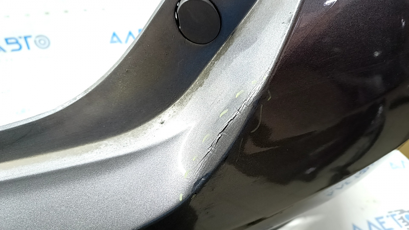 Бампер задний голый Toyota Camry v55 15-17 usa графит, CAPA, примят, трещины