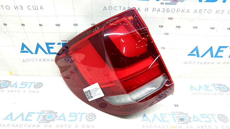 Фонарь внешний крыло левый BMW X5 F15 14-18 LED царапины