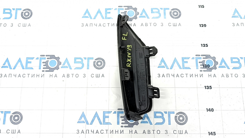 Заглушка переднего бампера левая Lexus RX350 RX450h 20-22 структура