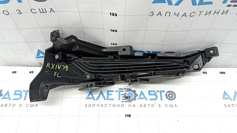 Заглушка птф левая Lexus RX350 RX450h 20-22 структура с хромом