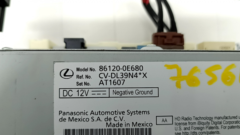 Головное устройство Lexus RX350 RX450h 20-22 с навигацией под 12.3" дисплей, царапина