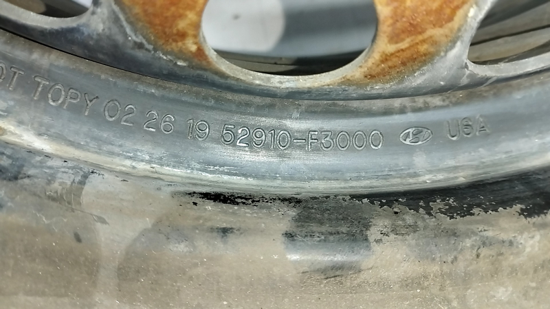 Диск железный R15x6J Hyundai Elantra AD 17-20 ржавый