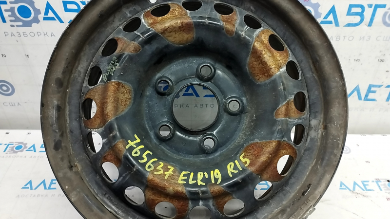 Диск железный R15x6J Hyundai Elantra AD 17-20 ржавый