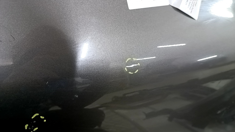 Дверь в сборе передняя левая Toyota Camry v55 15-17 usa, графит 1H1, тычки