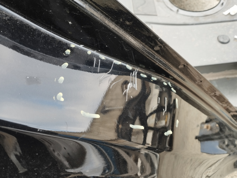 Четверть крыло задняя правая BMW X5 F15 14-18 отпилена, черная, тычки