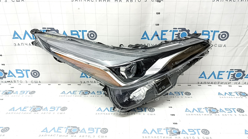 Фара передняя правая в сборе Toyota Prius 50 19-22 LED с AFS под проекцию, с блоком,