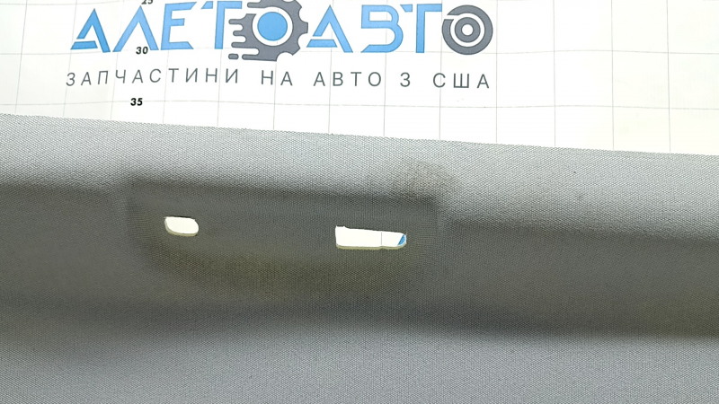 Обшивка потолка Toyota Prius 50 21-22 серая без люка, с проводкой, заломы, под химчистку