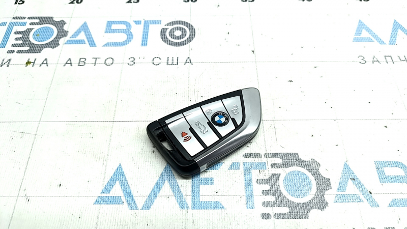 Ключ smart BMW X5 G05 19-23 4 кнопки, черное жало, царапины