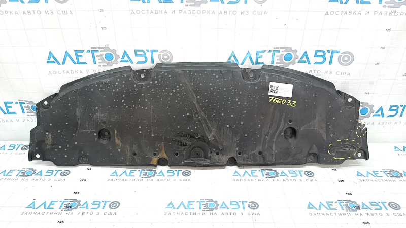 Защита переднего бампера Toyota Prius 50 19-22 надрывы