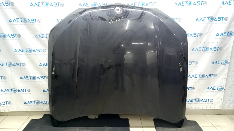 Капот голый BMW X5 G05 19-26 алюминий, черный 668