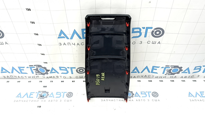 Накладка центральной консоли задняя Toyota Prius 50 19-22 черная