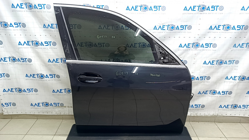 Дверь в сборе передняя правая BMW X5 G05 19-26 черный 668, keyless, тычка