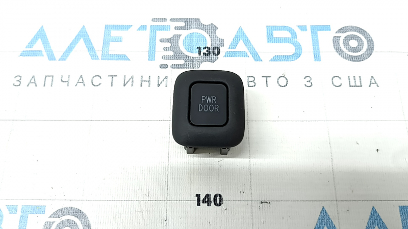 Кнопка PWR DOOR для Toyota Sienna 2021-2026, черная, без дефектов.