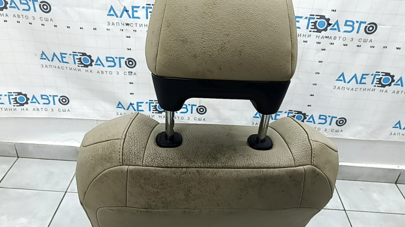 Полное сиденье пассажира Toyota Sienna, бежевый цвет, хорошие функциональные части.