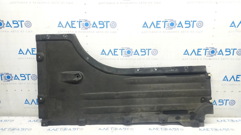 Защита днища передняя правая BMW X5 G05 19-23 надорвана, потерта