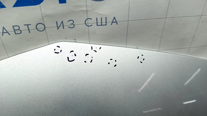 Капот голый Chevrolet Volt 16- серебро GAN, алюминий, песок