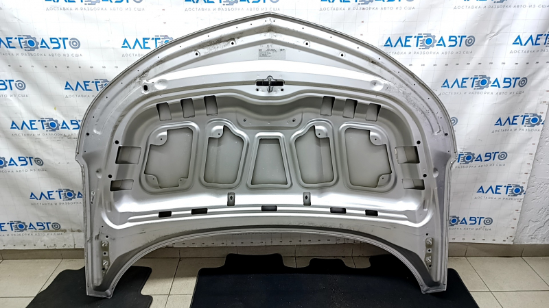 Капот голый Chevrolet Volt 16- серебро GAN, алюминий, песок