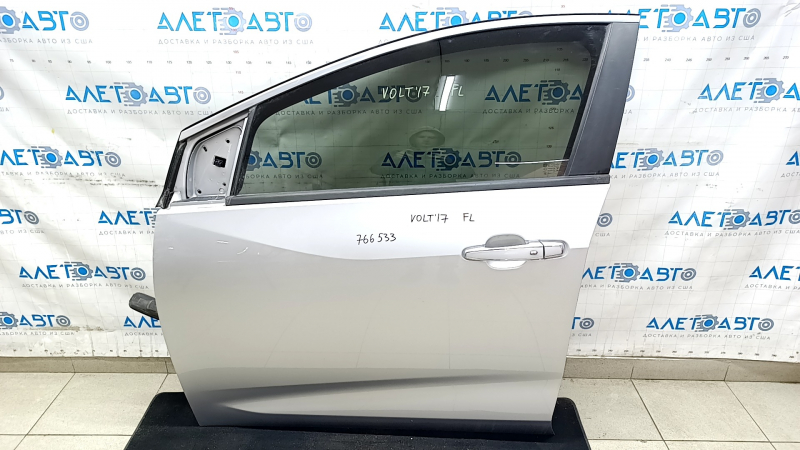 Дверь в сборе передняя левая Chevrolet Volt 16- keyless, серебро GAN