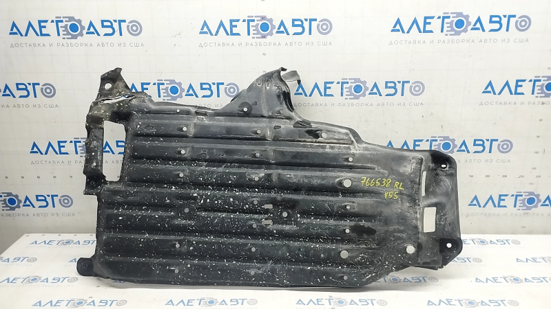 Обшивка днища левая Toyota Camry v55 15-17 usa, надорвана