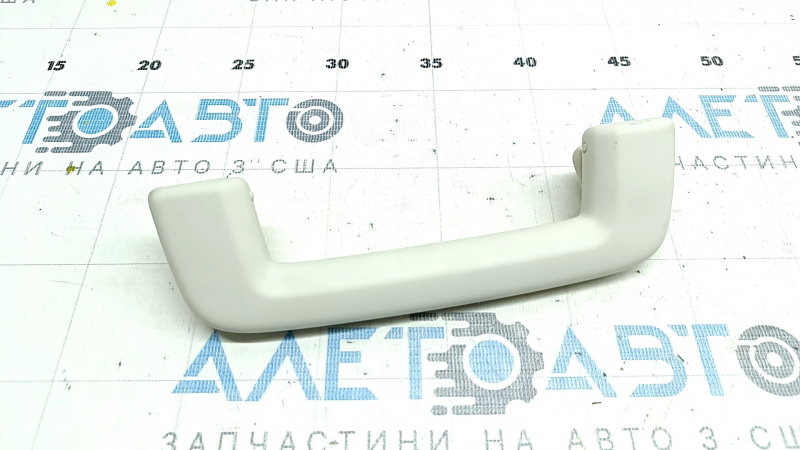 Ручка потолка передняя левая Ford Escape MK3 13-19 серая, сломана направляющая