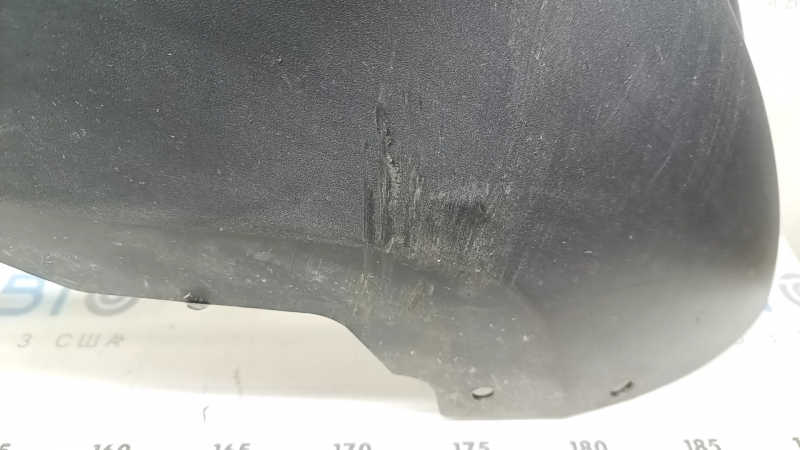 Губа переднего бампера Ford Escape MK3 17-19 рест, структура, царапины