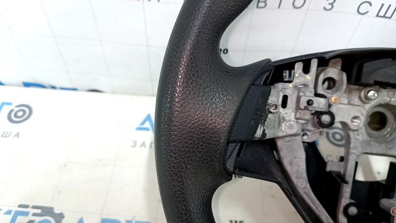 Руль голый Nissan Rogue 14-16 резина черный, сломаны крепления, под чистку