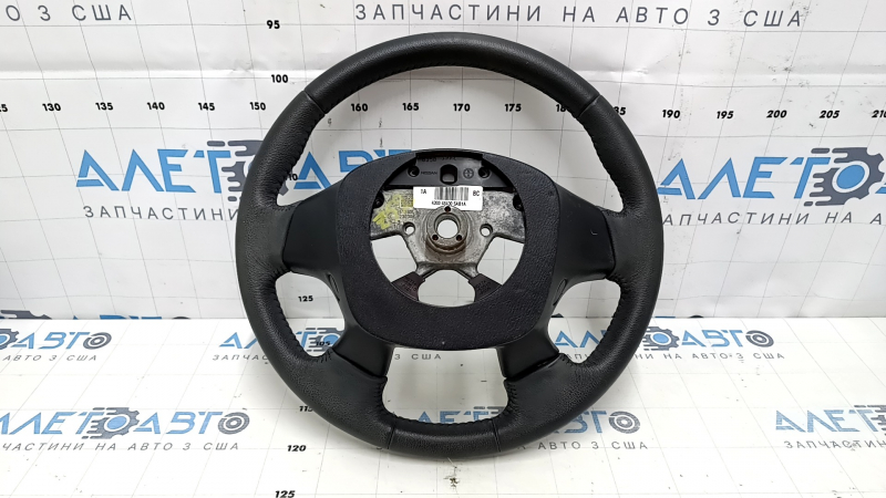 Руль голый Nissan Murano z52 15-18 кожа черная, царапины, тычки