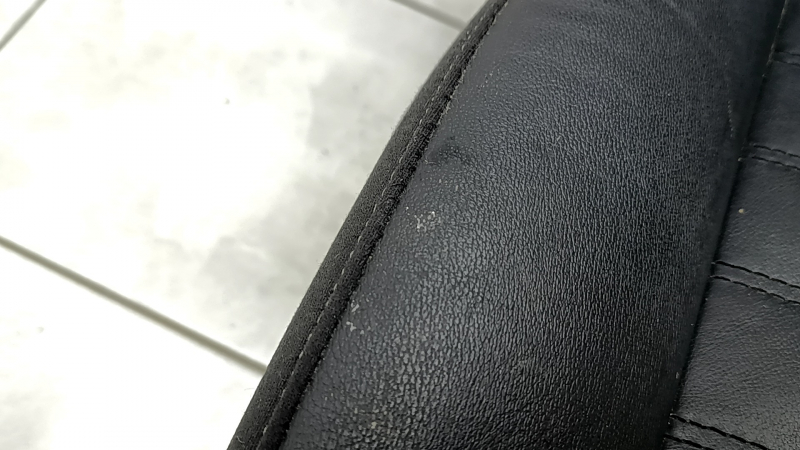 Водительское сидение Ford Fusion mk5 17-20 без airbag, кожа черн, электро, подогрев, стрельнувшее, царапины, под чистку