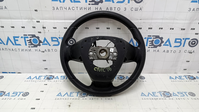 Вид заготовки рулевого колеса Honda Civic, текстурированная резина