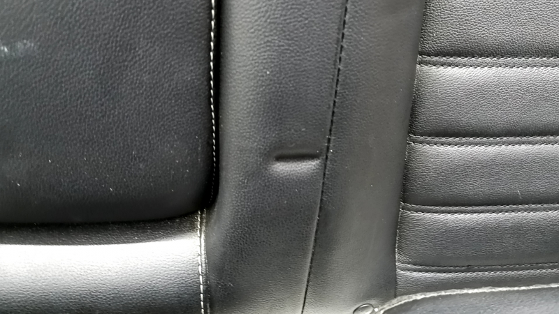 Задний ряд сидений 2 ряд Ford Fusion mk5 17-20 кожа черная, вмятины, под химчистку, царапины
