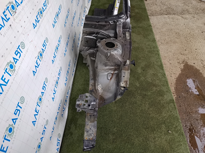 Четверть передняя левая Toyota Camry v55 15-17 usa, графит, отпилена, с центральной стойкой