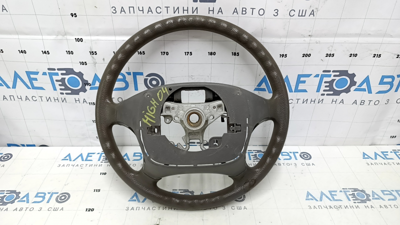 Руль голый Toyota Highlander 01-07 резина серая, царапины, под чистку