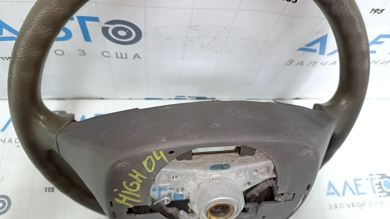 Руль голый Toyota Highlander 01-07 резина серая, царапины, под чистку