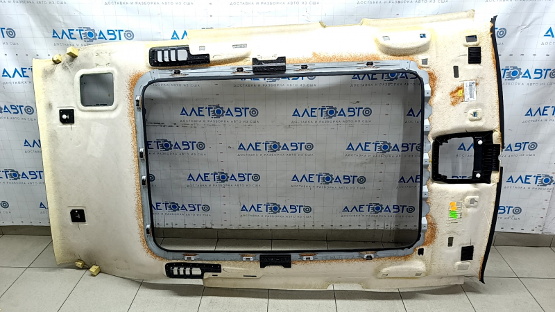 Обшивка потолка BMW X1 F48 16-22 черная, под панораму