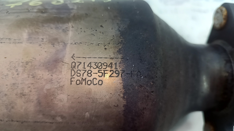 Катализатор второй Ford Fusion mk5 13-19 hybrid срезанный