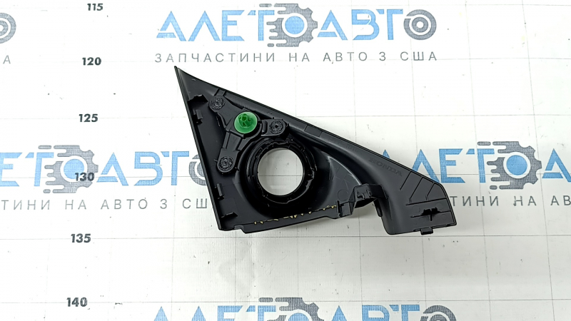 Крышка зеркала внутренняя правая Honda Accord 13-17 черная, под пищалку