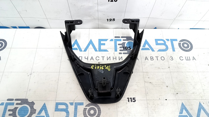 Нижняя накладка руля черная, подходит для Honda Civic X 2016-2019, без дефектов