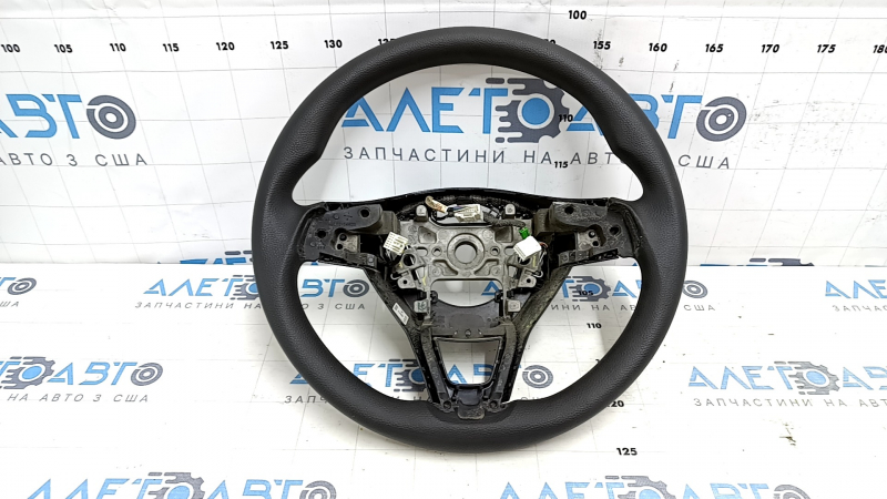 Рулевое колесо для Honda Accord 2018-2022, вид спереди, в отличном состоянии.