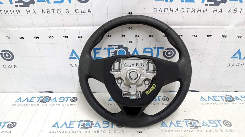 Руль голый Chevrolet Cruze 16-18 резина черный, без кнопок, под чистку