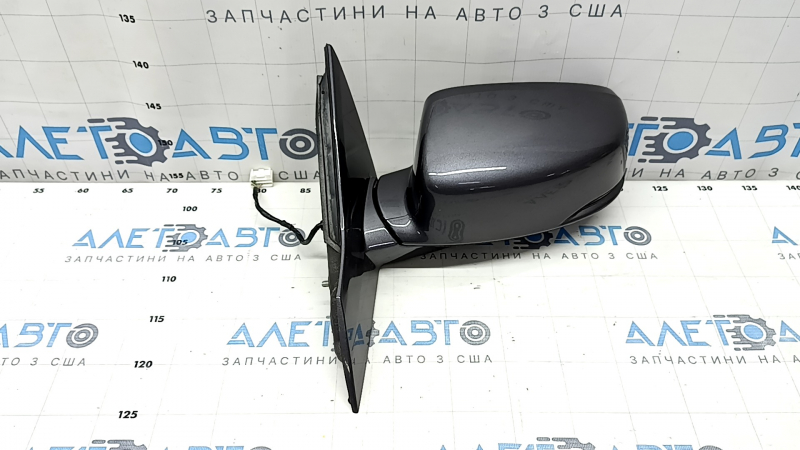 Зеркало боковое левое в сборе Honda Accord 14-17 6 пинов, поворотник, графит