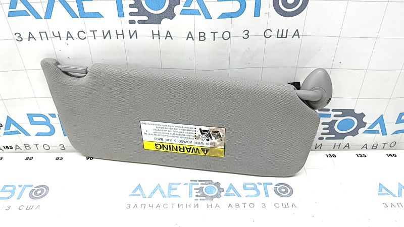 Козырек левый Honda Accord 13-17 серый, с подсветкой, без крючка под химчистку, ржавчина