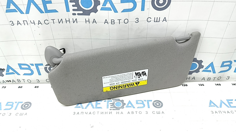 Козырек правый Honda Accord 13-17 серый, с подсветкой, без крючка, под химчистку, ржавчина