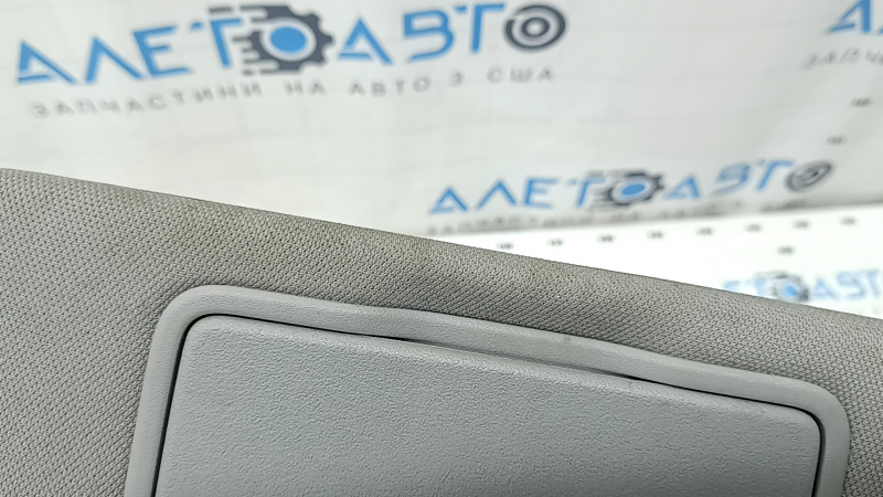 Козырек правый Honda Accord 13-17 серый, с подсветкой, без крючка, под химчистку, ржавчина