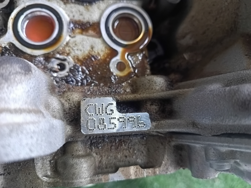 Двигатель Audi Q5 80A 18-20 3.0T CWGD, 96к, повреждение водой, клин, эмульсия, на запчасти