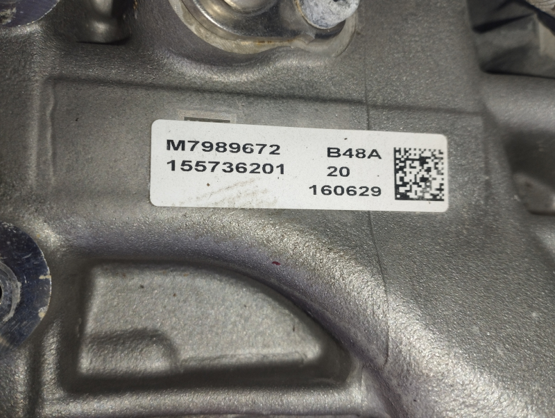 Двигатель BMW X1 F48 16-19 2.0т B46A20B 84к, повреждение водой, клин, эмульсия, на запчасти