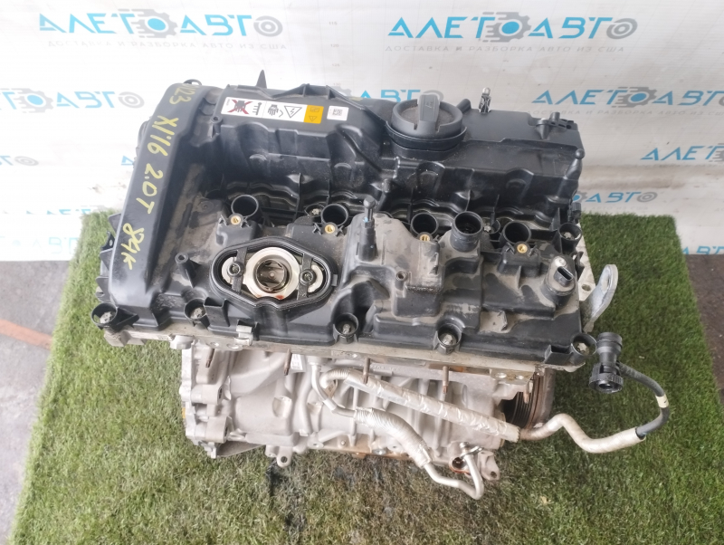 Двигатель BMW X1 F48 16-19 2.0т B46A20B 84к, повреждение водой, клин, эмульсия, на запчасти