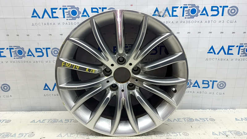 Диск колесный R18х8J ET30 454 стиль BMW 5 F10 11-16 8x18 легкая бордюрка