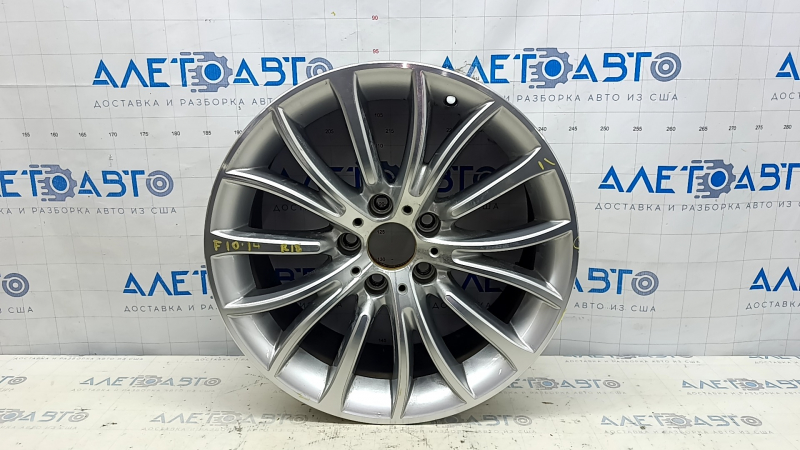 Основной вид колеса для BMW 5 F10 2011-2016, с естественными следами эксплуатации.