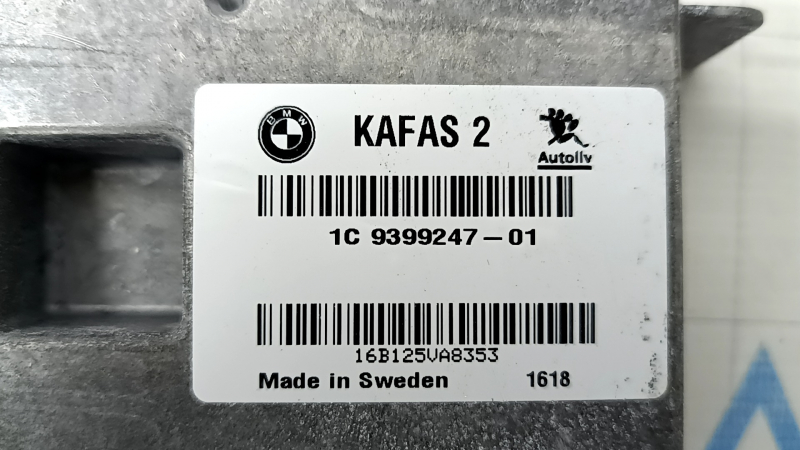 Блок KAFAS 2 для BMW 5 F10 2011-2016, разъём в отличном состоянии, обеспечивающий бесперебойную работу