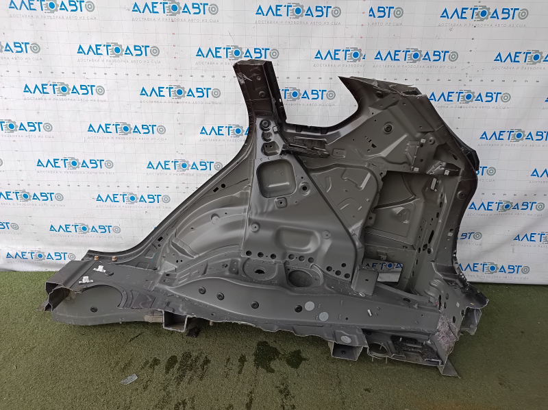 Четверть крыло задняя правая BMW X5 F15 14-18 отпилена, черная, тычки